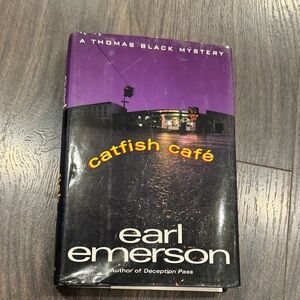 Catfish Café by Earl Emerson Hardcover 2:13